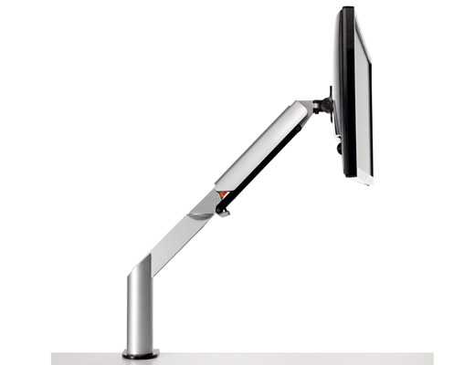 Knoll Silver Sapper XYZ Monitor Arm