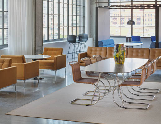 Grasshopper Dining Table MR Chairs Florence Knoll Sofa Lounge Chair Bertoia Molded Shell Barstool