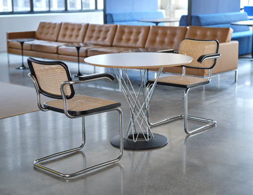 Cesca Chair Cyclone Dining Table Florence Knoll Sofa