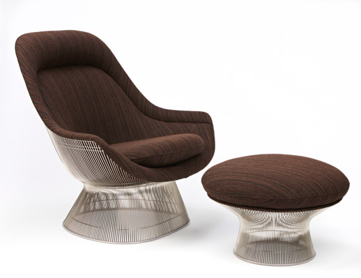 Knoll Platner Easy Chair and Ottoman