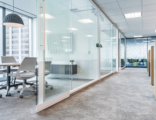 knoll works 2021 secure energy ollo light task chair dividends horizon y-base table rockwell unscripted credenza wire base muuto under the bell meeting room meeting space enclosed room hybrid meeting shared spaces