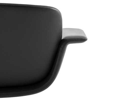 kn01 low back chair piero lissoni lounge chair side chair