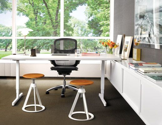 edward barber jay osgerby marc krusin sit to stand sit-to-stand standing height ergonomic