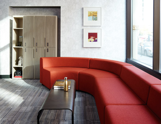 Knoll k lounge Welcome Area