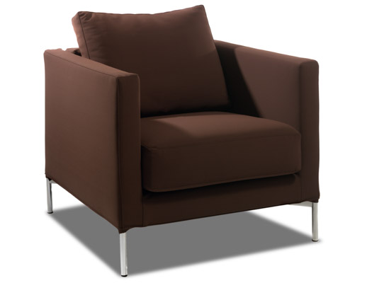 Knoll brown small Divina Chair