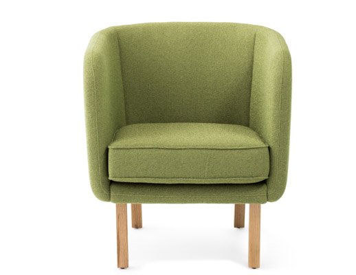 Rockwell unscripted petite club chair