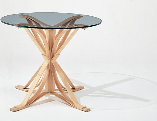 Gehry Face Off Cafe Table