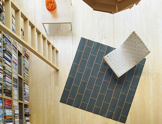 White Risom Lounge Chair